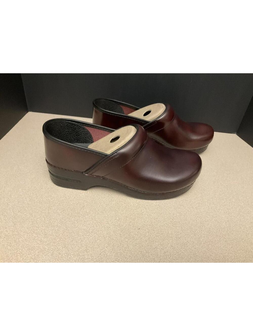New! Womens Dansko Professional Cabrio Cordovan Slip On Clogs. SZ 43-US 12.5-13.